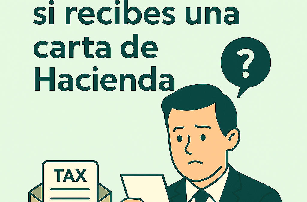 He recibido una carta de Hacienda… ¿Y ahora qué hago?